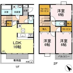 プロイド中央　ABCDEFGHH101号室 間取
