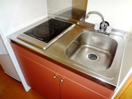 レオパレスブラン 電気コンロ