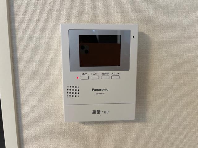 ヴィラ　アズールA カメラ付インターホン