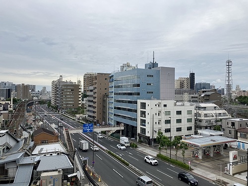 メガロン御殿山6階 バルコニーからの眺望