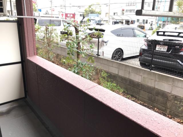 グローベリー日吉106号室 ベランダ