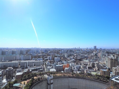 クロスエアタワー19階 バルコニーからの眺望　※前回募集時2022年2月の写真
