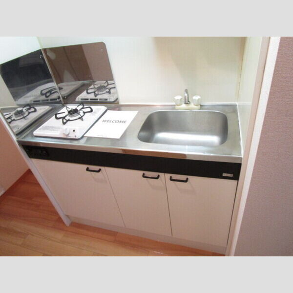 ヒルサイドテラス 1口ガスコンロ付きシステムキッチン