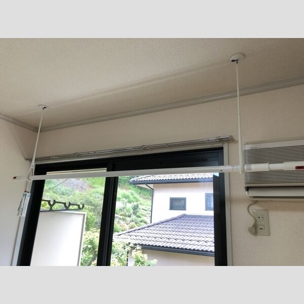 キャッスル202号室 室内物干