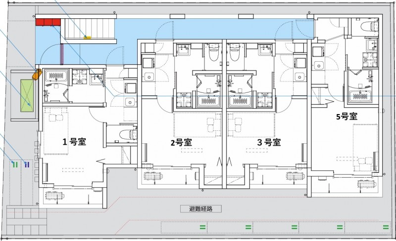 ルリアズール南与野1階 部屋その他