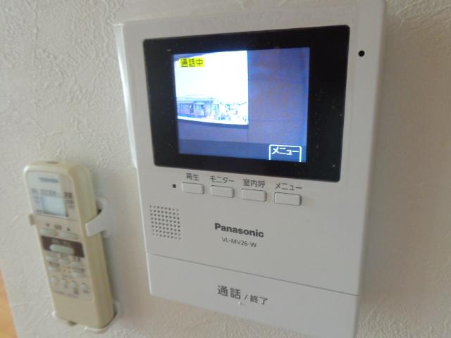 ラ・メゾン・Ｋ202号室 カメラ付インターホン