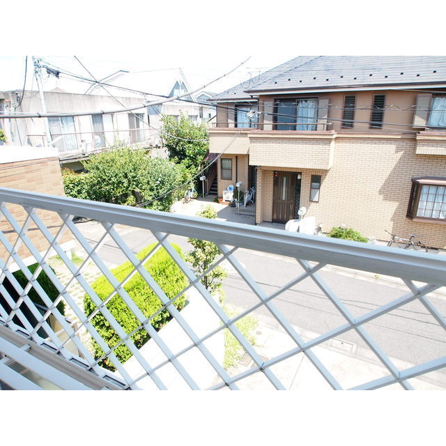 小杉邸ⅡA号室 窓からの景色も良好