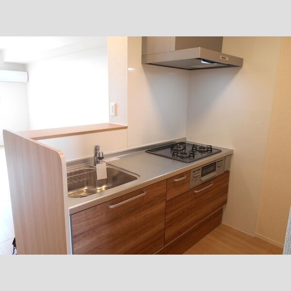 enrich システムキッチン(3口ガスコンロ付)