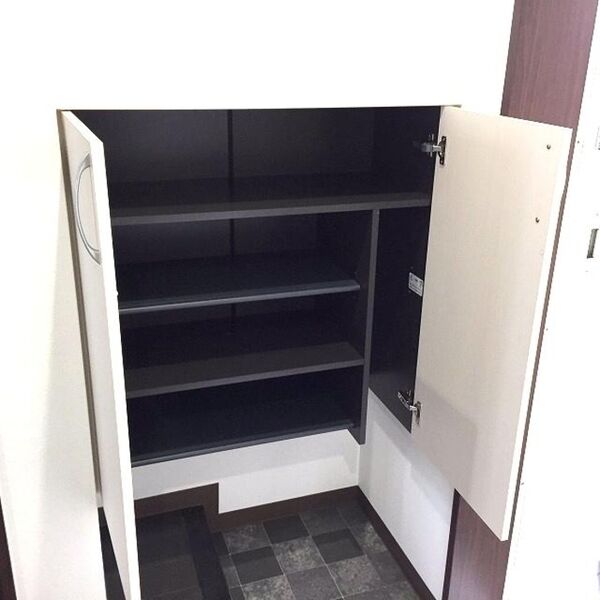 桜コート205号室 シューズボックス