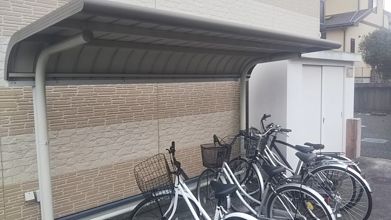 レオパレスウィルほたる野101号室 駐輪場