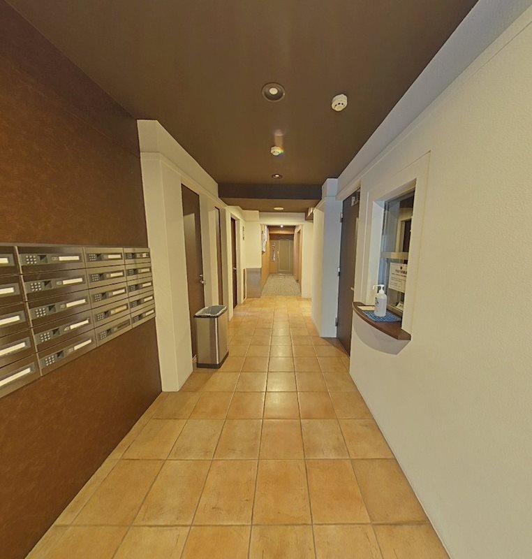 レジディア新川Ⅱ7階 エントランス