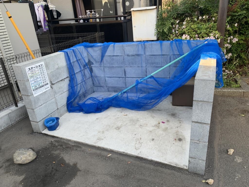メゾンタグチ2階 専用ゴミ置き場