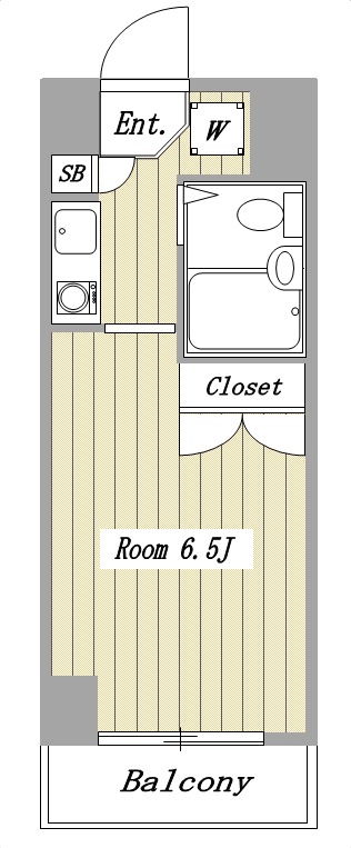 T・M・C　GreenGarden7階 間取