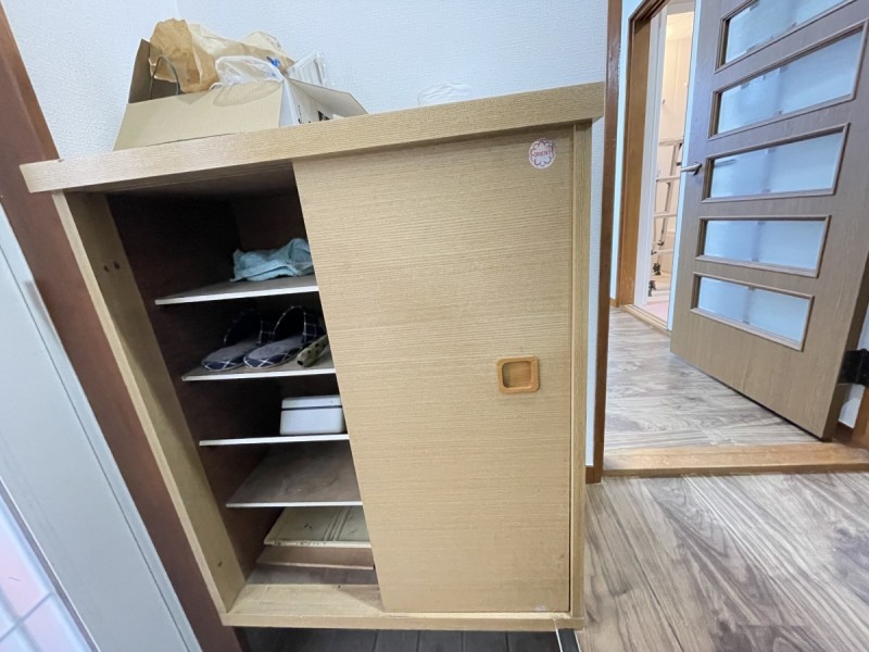 大和田新田貸家 玄関