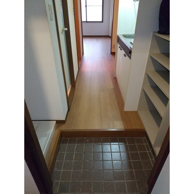 コーポサンエス1階 玄関