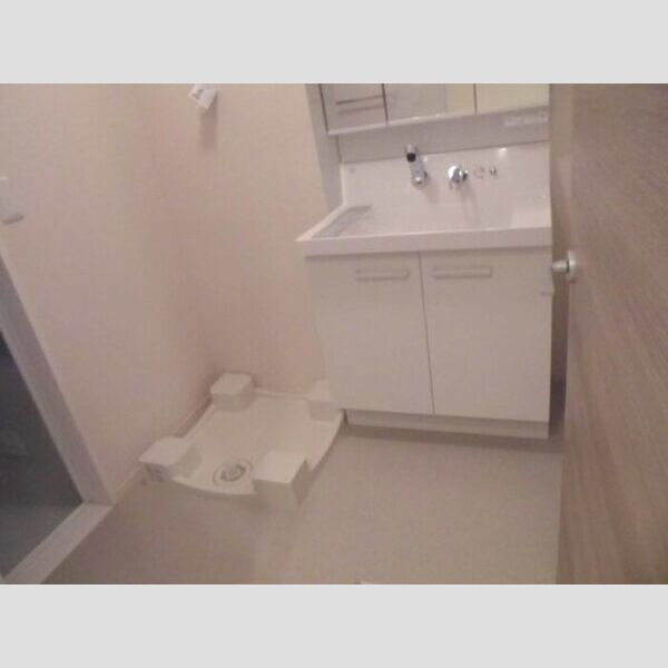 セジュールウィン301号室 洗髪洗面化粧台&洗濯機置場