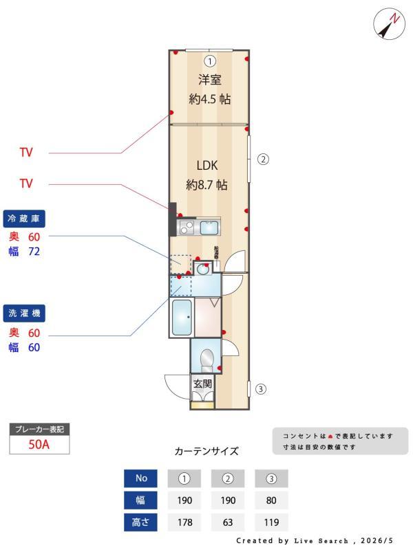 Aglaia 千石 Deux2階 その他