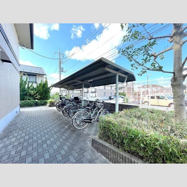 スプリングハイム　A103号室 駐輪場