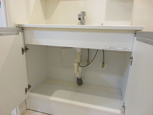 ニューライフマンション木場1階 洗面台下収納　※2026年4月の写真