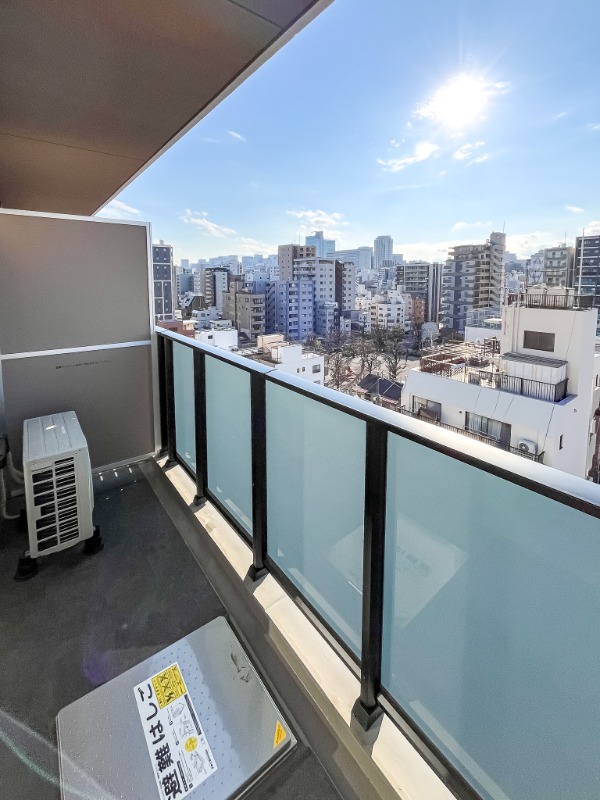 アーバネックス新御徒町駅前10階 バルコニー