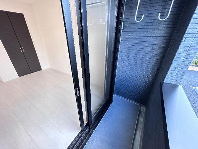 ビレッジ高坪Ⅳ102号室 ベランダ