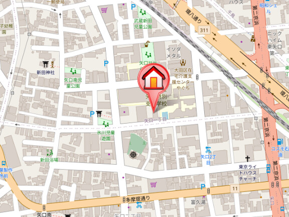 レジディア多摩川3階 null