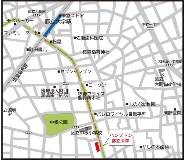 ハンプトン都立大学4階 null