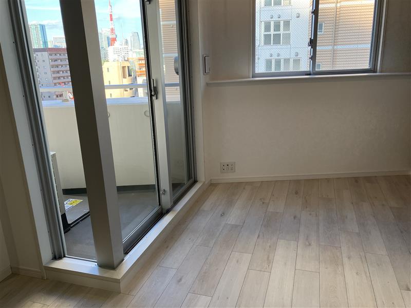 プラウドフラット白金高輪1201号室 バルコニー