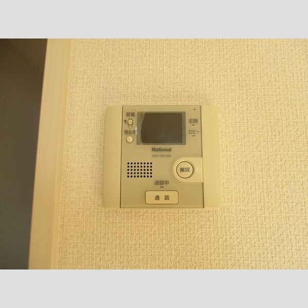 ジェンティーレ ヤマザキ101号室 モニター付きインターホン(オートロック)