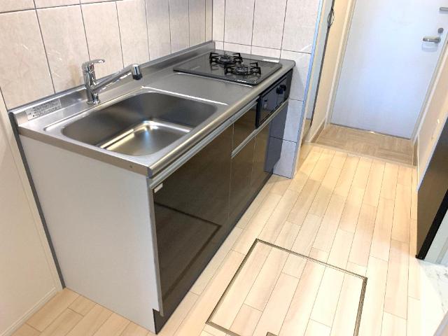 （仮称）小田原市扇町アパート新築工事 キッチン（イメージ）