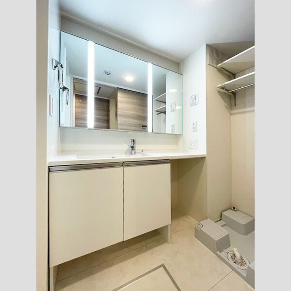 ルリアン北小岩Ⅲ305号室 洗髪洗面化粧台