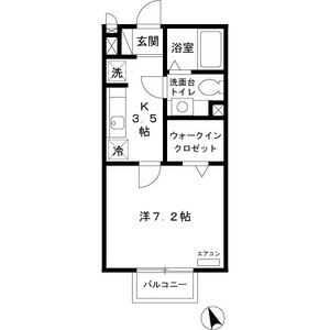 Vent・Clar201号室 間取