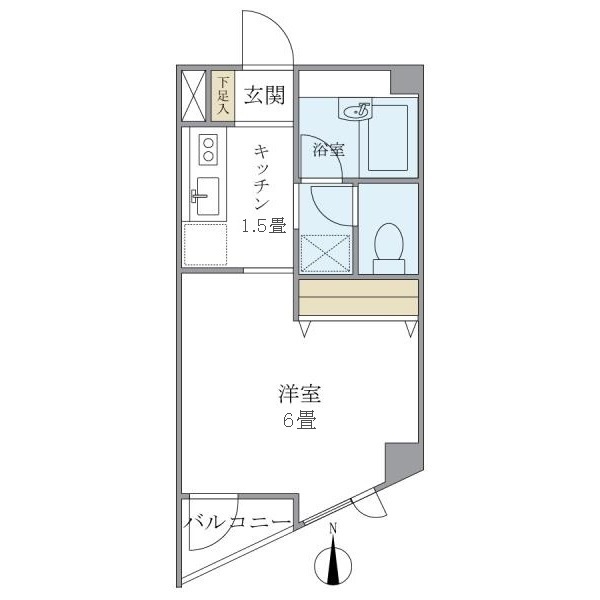 ヒルズガーデン2階 間取