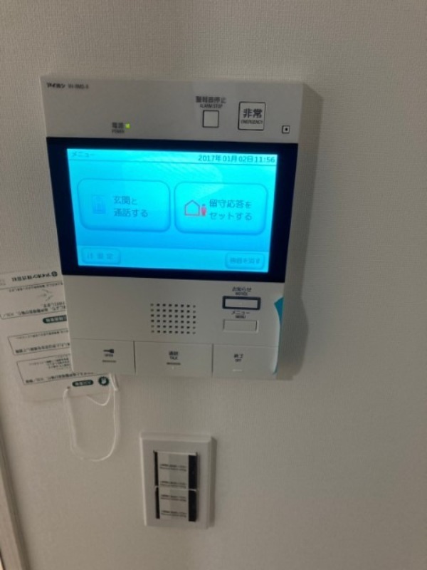 CREALpremier八丁堀2階 モニター付きインターホン