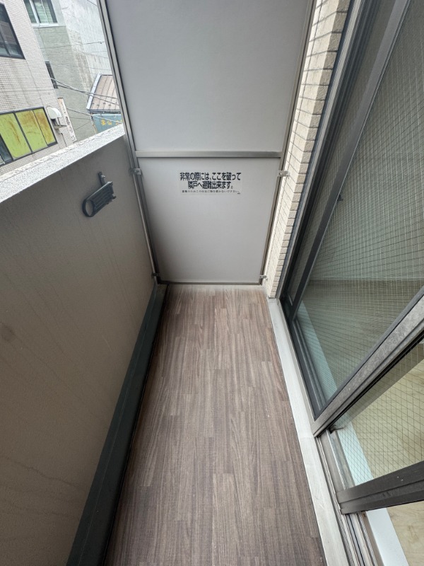 レジディア日本橋人形町 バルコニー