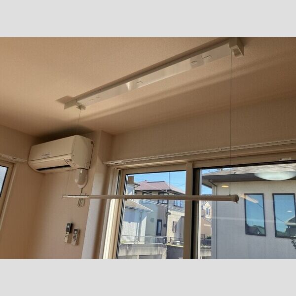 シュエット301号室 室内物干し