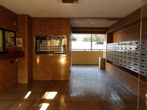 ライオンズマンション川口第１０1階 ロビー　２０２５年４月撮影