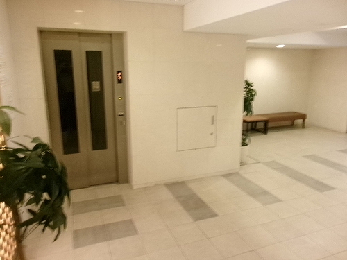 パトリア九段下3階 エレベーター　※2024年1月撮影