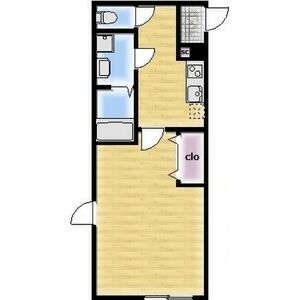 Ambition七里301号室 間取