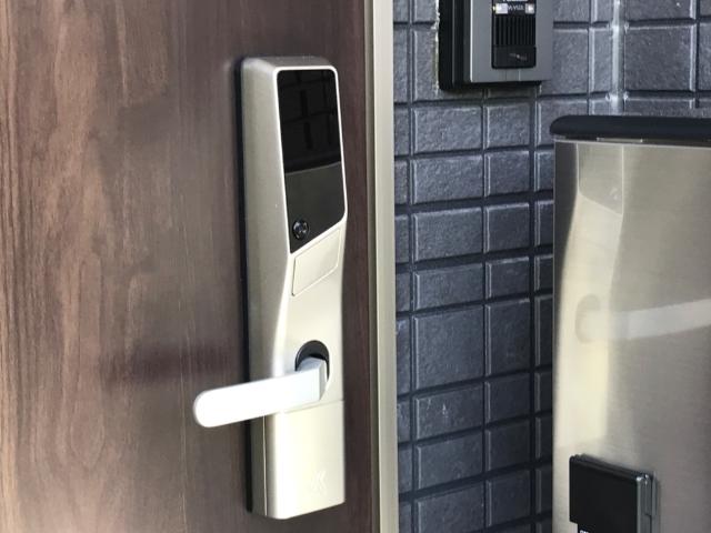 川口市大字安行領根岸　アパート新築工事105号室 電子キー（イメージ）