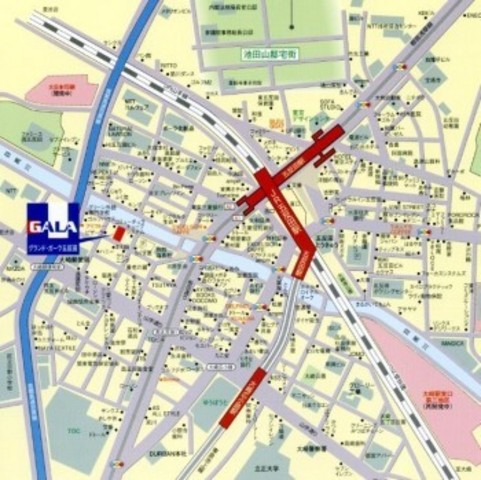 グランド・ガーラ五反田11階 ◆ＭＡＰ◆
