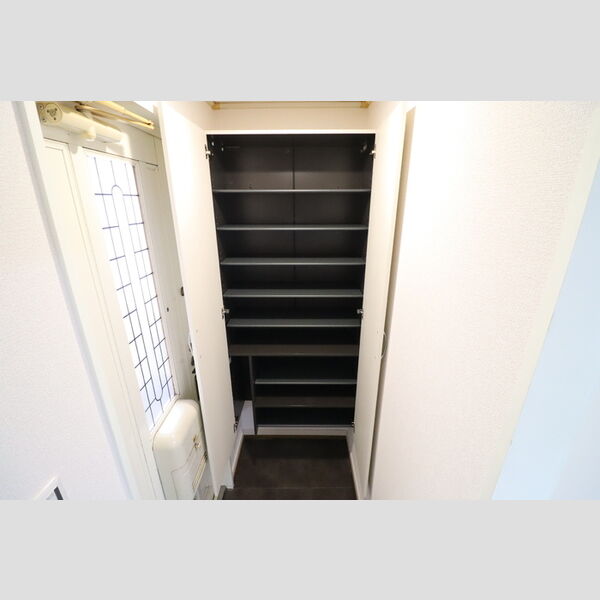 メゾンアルファ201号室 シューズボックス