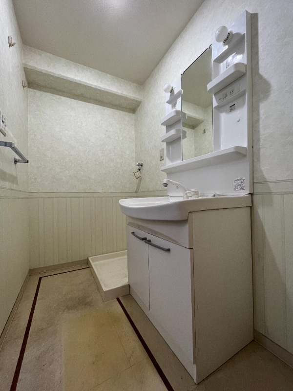 白金グレースマンション4階 洗面