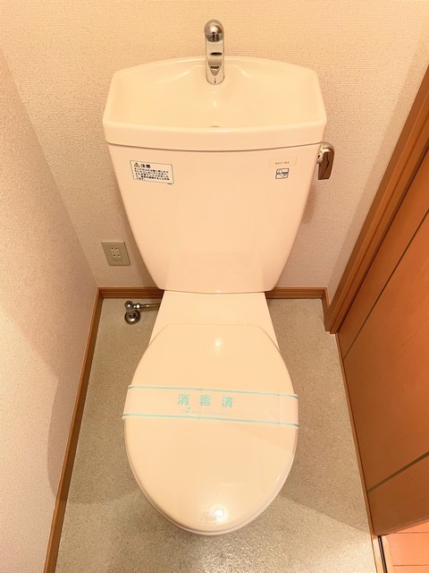 デュオコート0202号室 トイレ