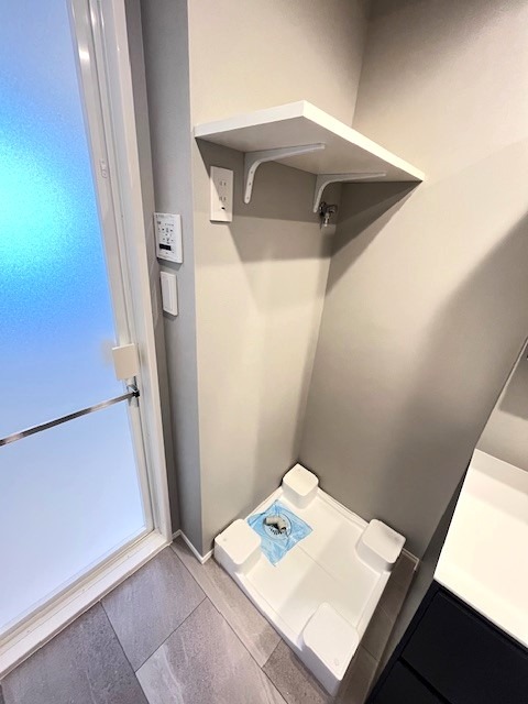 レジディア芝大門Ⅱ11階 洗濯機置場