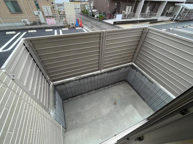 仮）宇津木町アパート新築工事102号室 庭（イメージ）