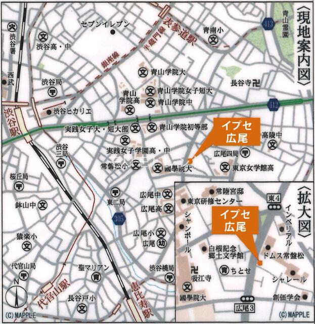 イプセ広尾5階 null