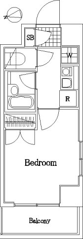 ステージファースト大森西501号室 間取