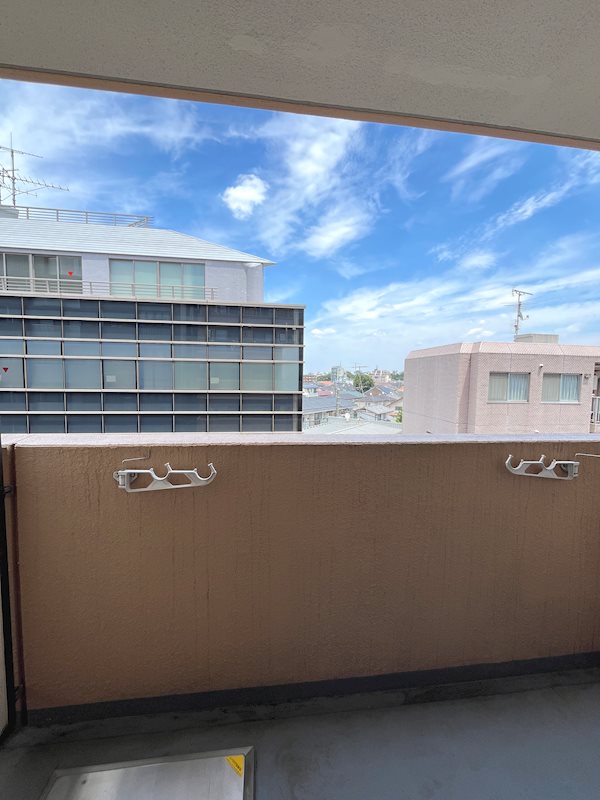 ライオンズマンション三鷹さくら通り5階 バルコニー