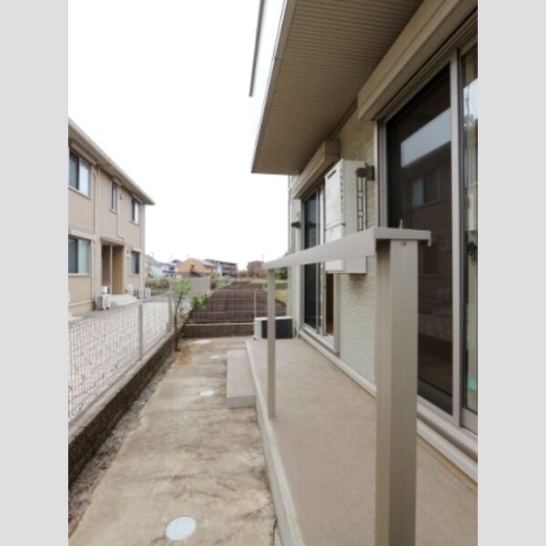 セジュールⅤ105号室 テラス